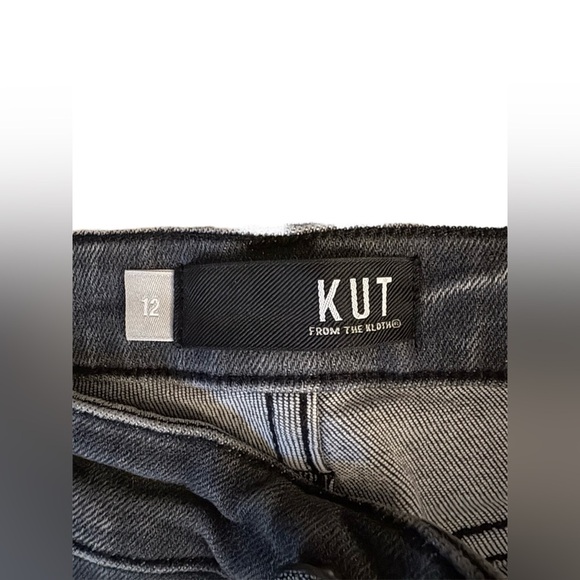 Kut from the Kloth High Rise Connie Fab Ankle Skinny Jeans Size 12 - Picture 4 of 6
